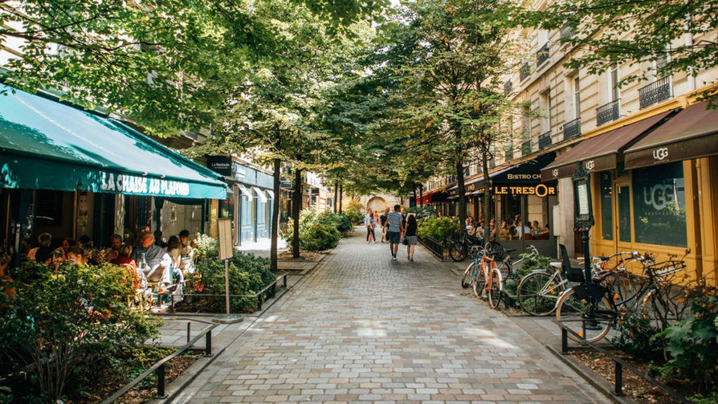 le quartier du marais : société de déménagement à Paris