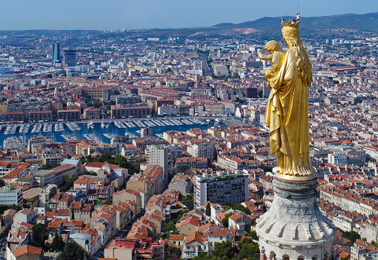 la ville de Marseille 