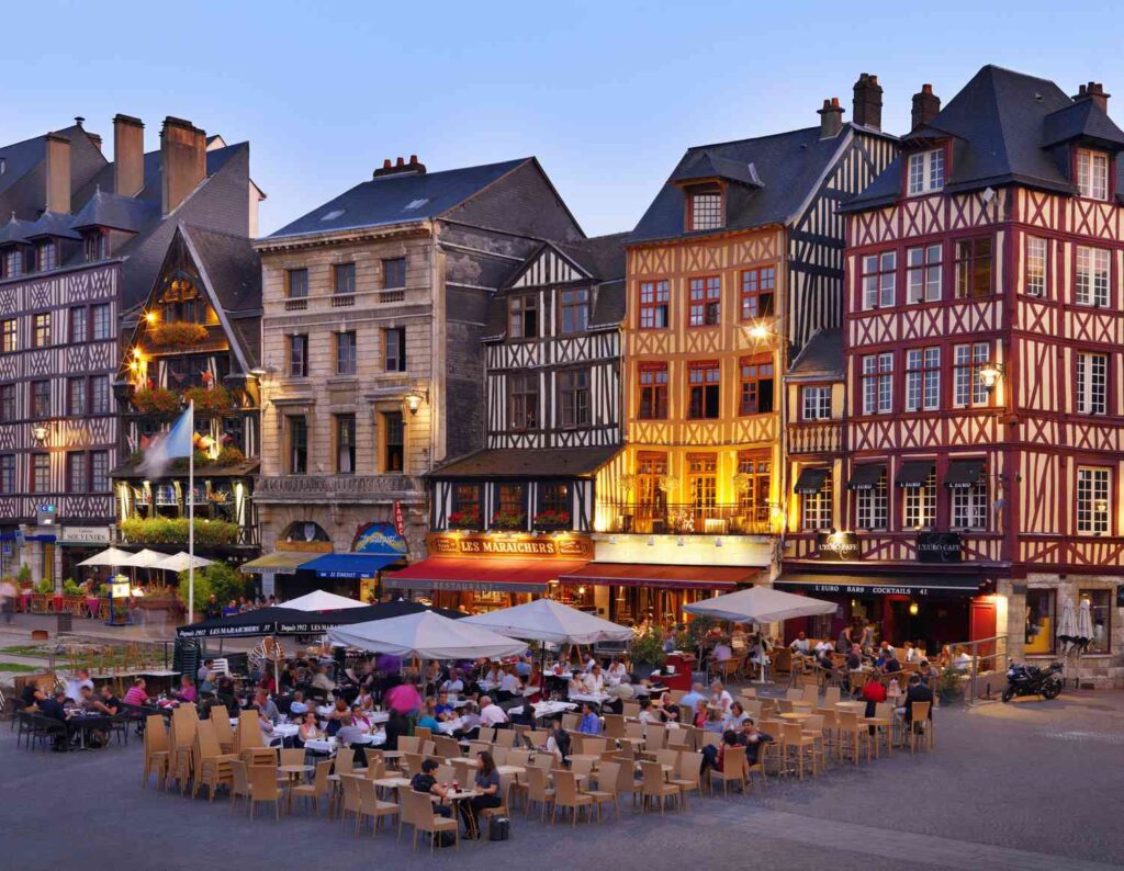 La ville de Rouen