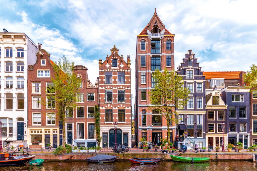 Des immeubles à Amsterdam